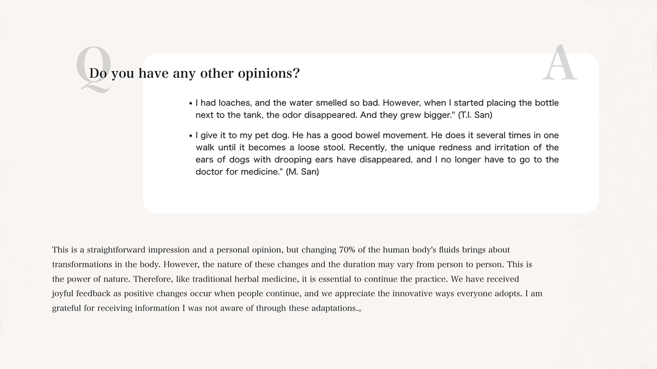Using Emma Bottle brings vibrancy to every aspect of life, and it aligns with the Sustainable Development Goals (SDGs), offering a novel approach in biotechnology. Emma, the Aging Bottle, is a groundbreaking product that transforms its content into 'penetrating water = functional water' through patented technology. Simply pouring your favorite drink into this bottle can lead to anti-aging, lifestyle disease prevention, and antioxidant effects.